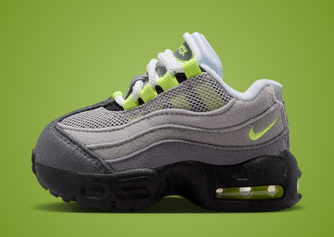 Nike Air Max 95 OG Big Bubble Neon (TD) Lateral