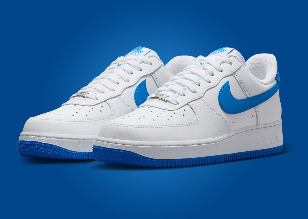 Nike Air Force 1 Low EasyOn White Hyper Royal