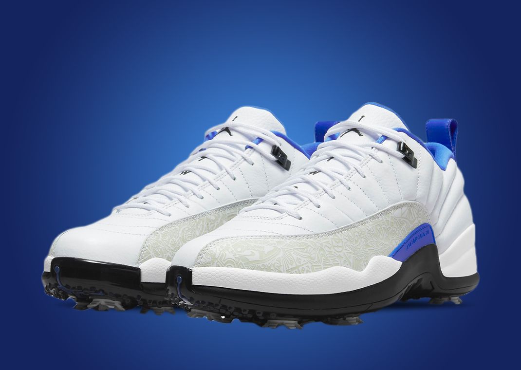 Air Jordan 12 Retro Low Golf "White Game Royal"