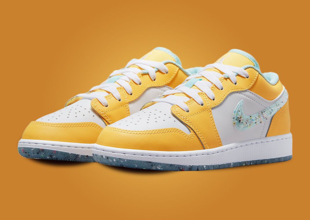 Air Jordan 1 Low SE Citron Pulse Glacier Ice (GS)