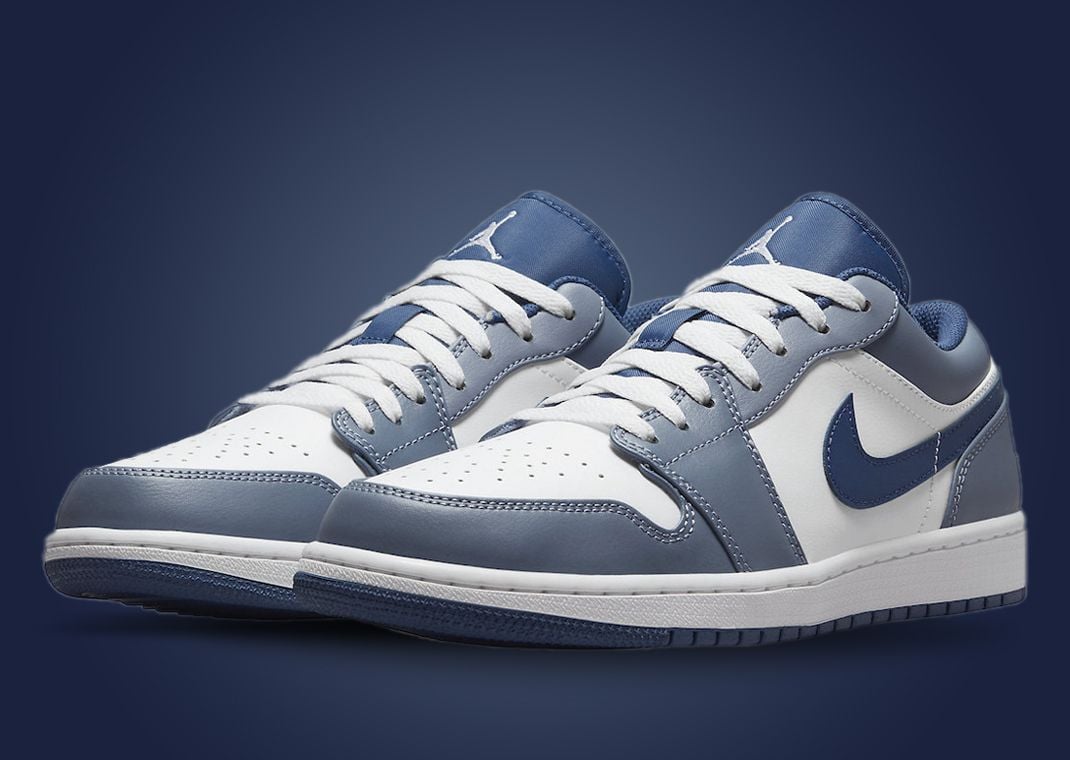 Jordan 1 Low Steel Blue