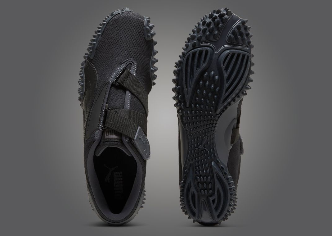 Puma Mostro Monochromatic Black Top and Outsole