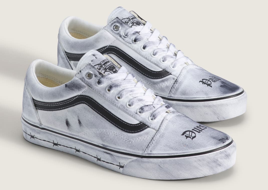 Travis Barker's Dues Paid Vans Old Skool Collab is Dropping in