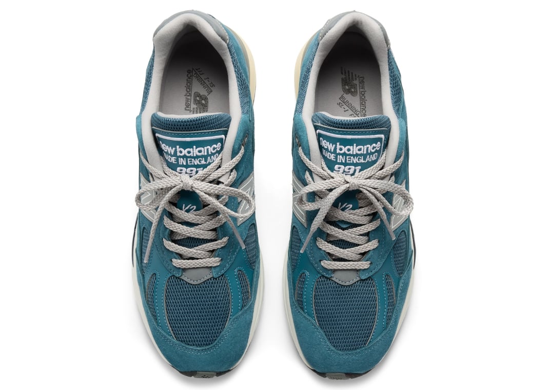 New Balance 991v2 Made in UK Tapestry Silver