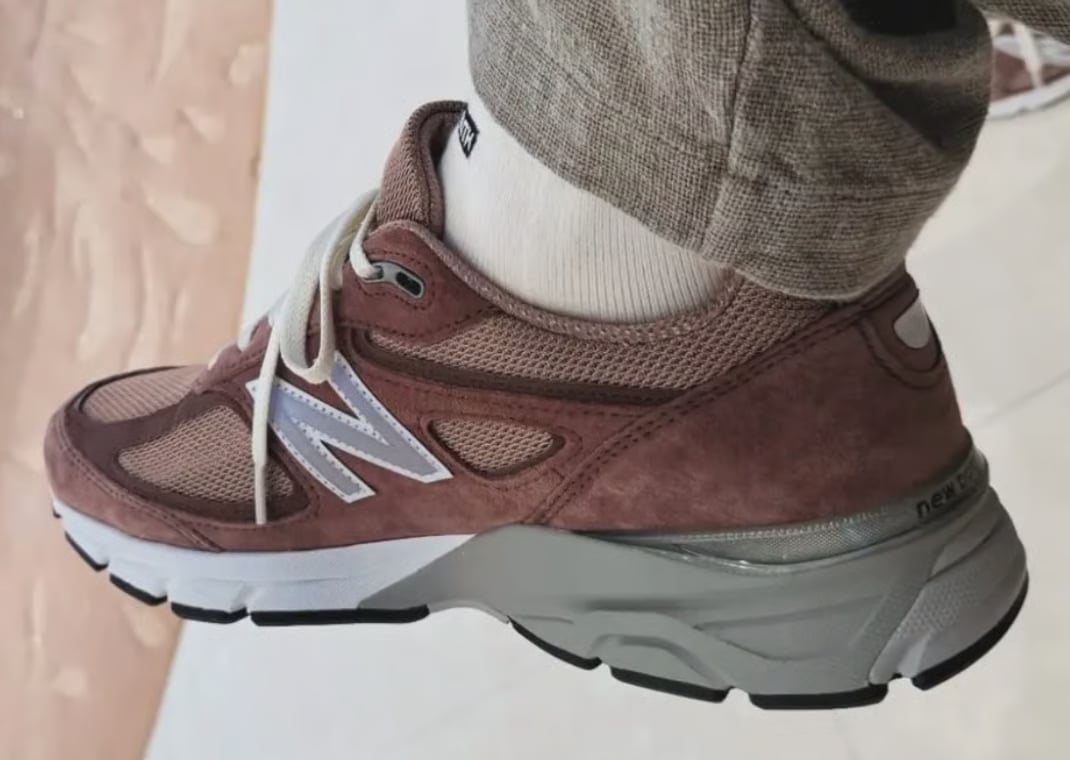 Kith x New Balance 990v4 Made in USA Antler