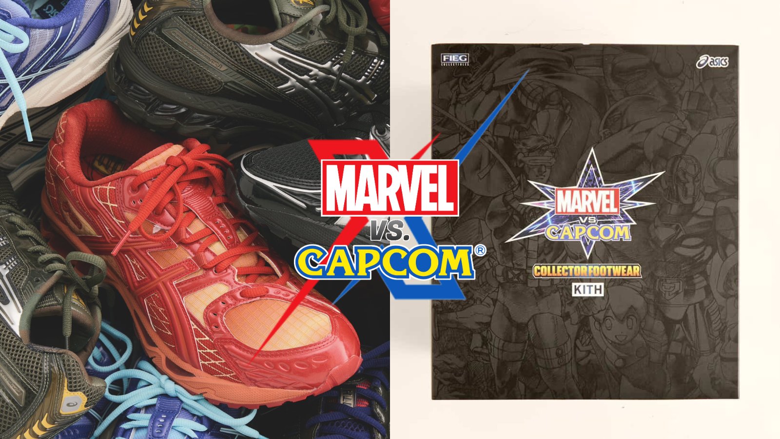 Kith and Asics Bring Marvel vs. Capcom to Life
