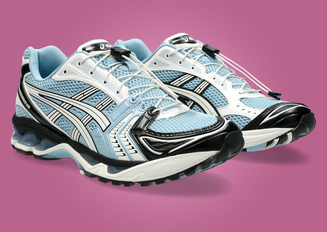 Asics Unlimited Gel-Kayano 14 Mist Cream Angle