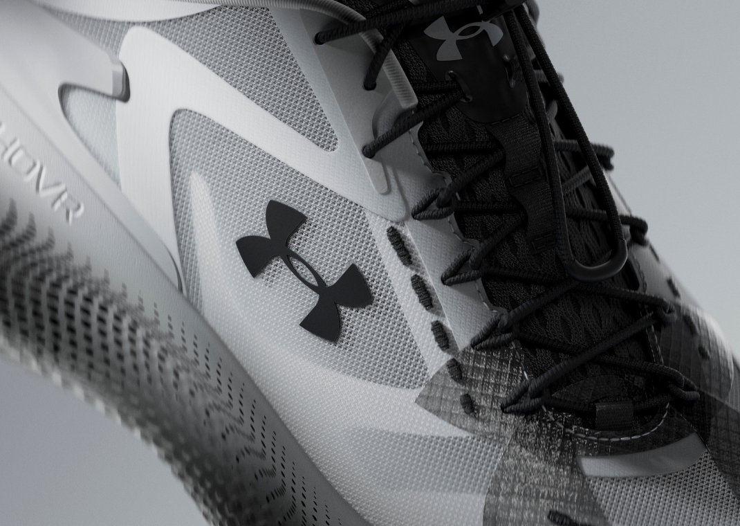 Under Armour ECHO White Black Detail