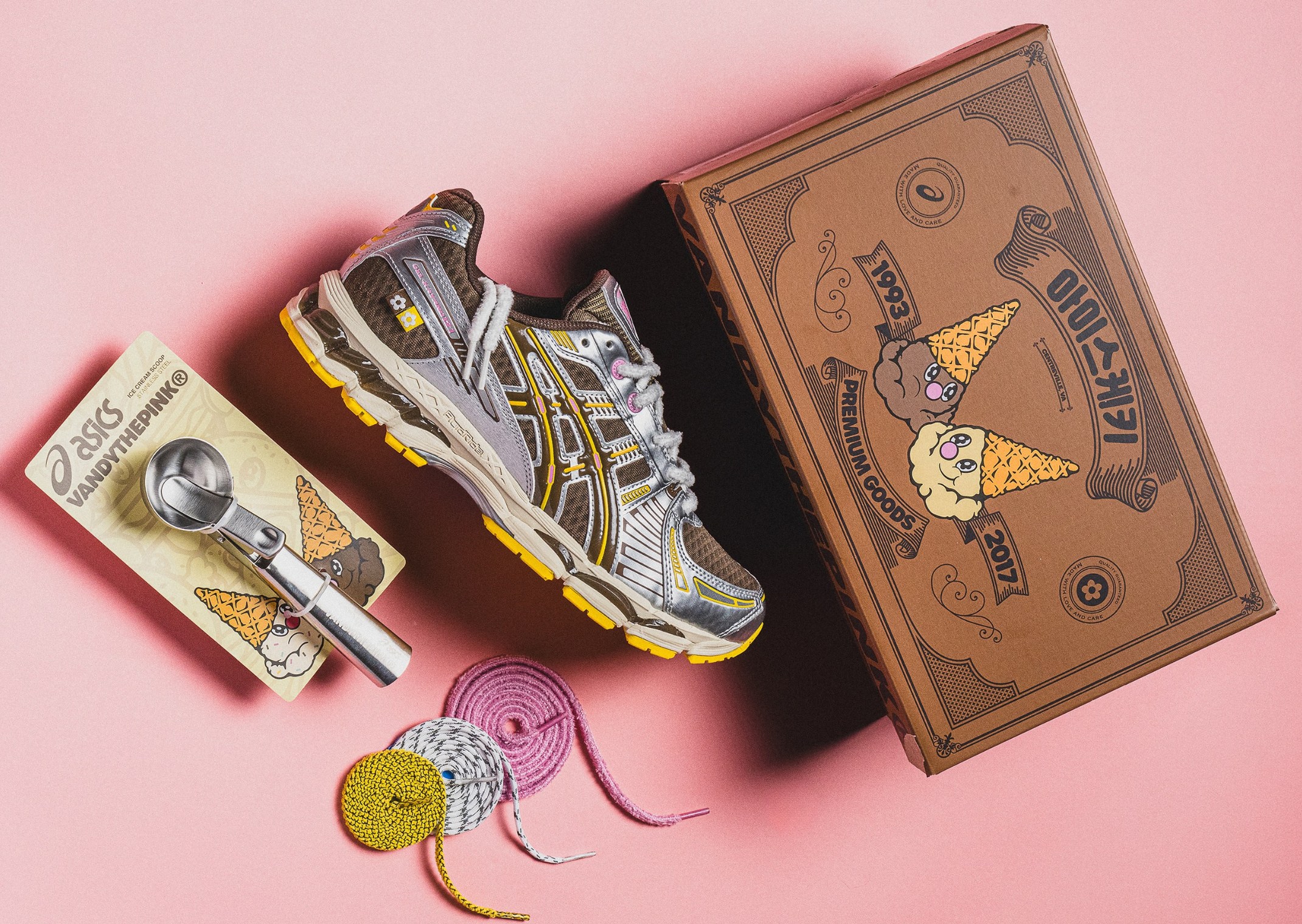 VANDYTHEPINK x Asics Gel-Kayano 12.1 Chocolate
