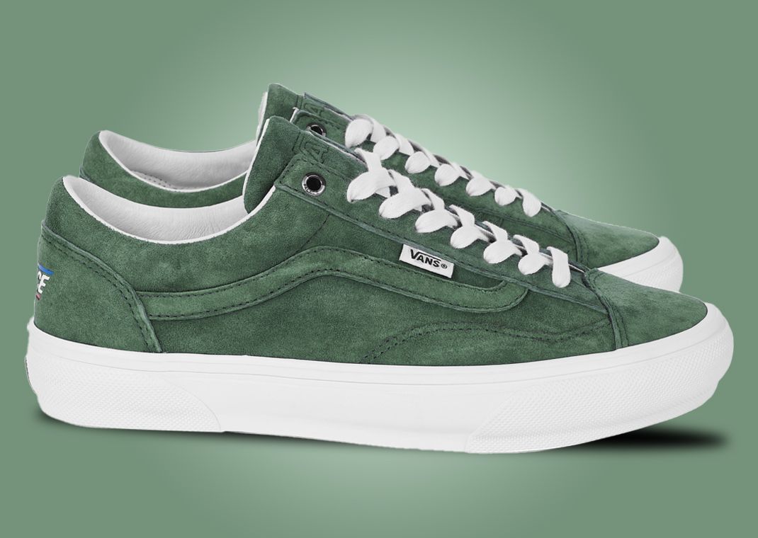 Palace x Vans Old Skool 36 Forest Lateral
