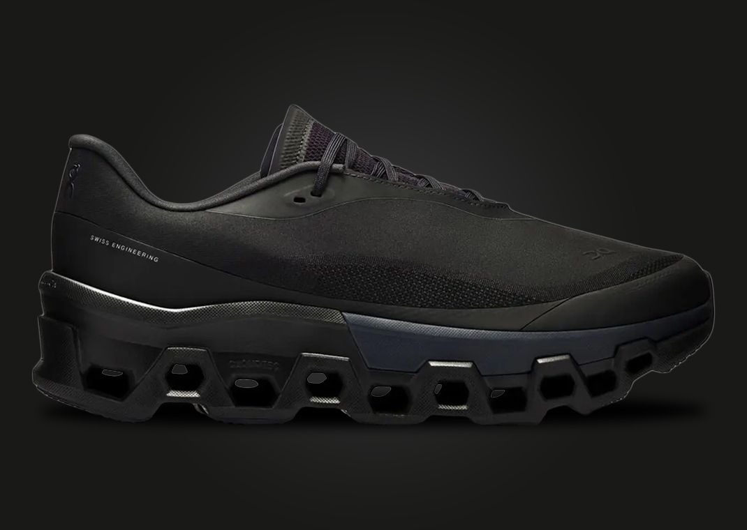 Post Archive Faction x On Cloudmonster 2 Black Lateral