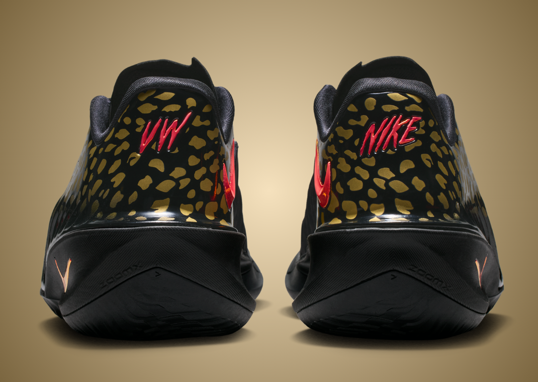 Victor Wembanyama x Nike GT Cut 4 Gold Panther PE - Back