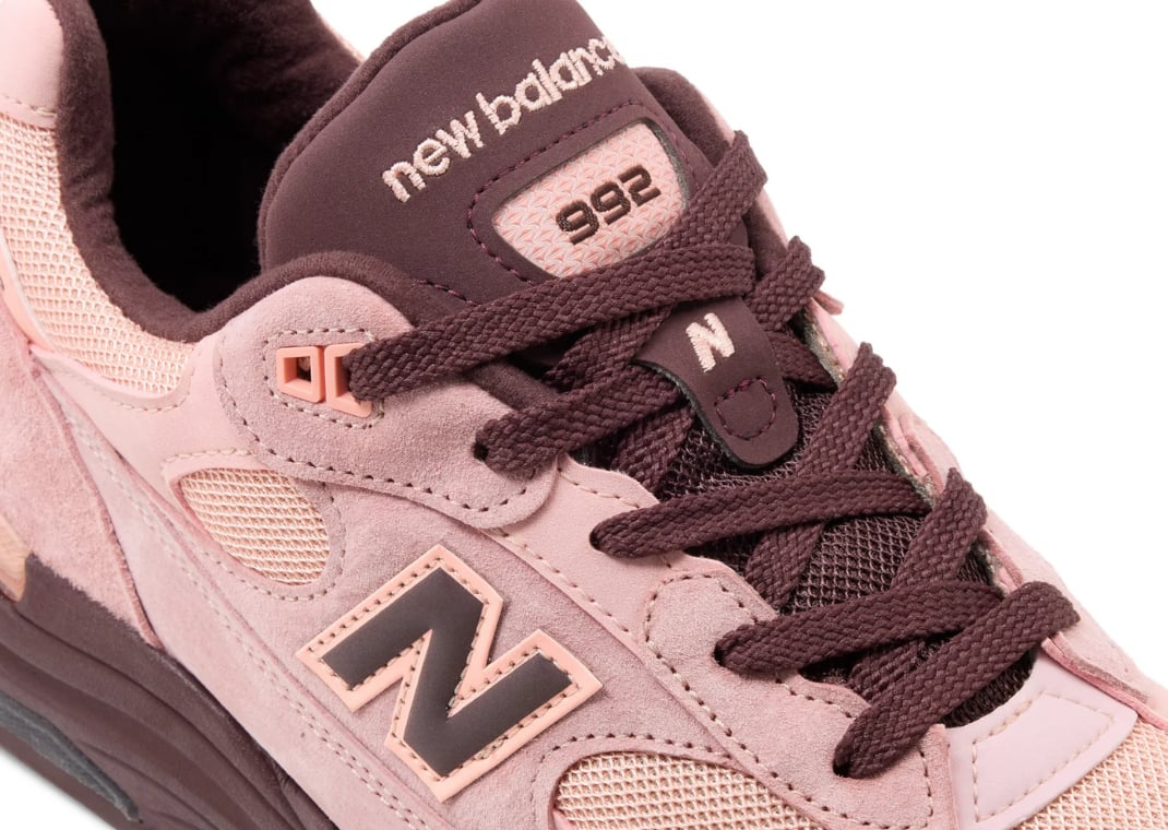 New Balance 992 Made in USA Pink Lemonade