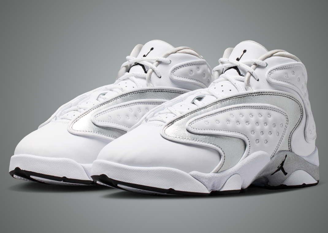 Air Jordan OG White Metallic Silver (W) pair