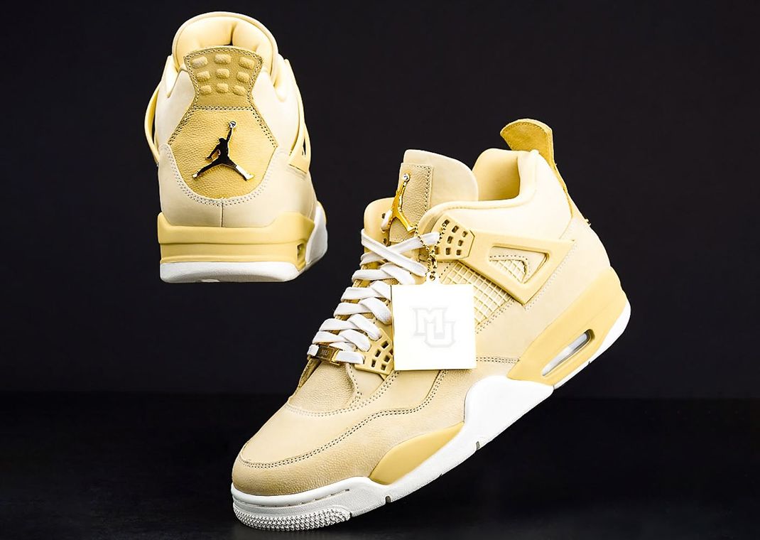 university yellow jordans