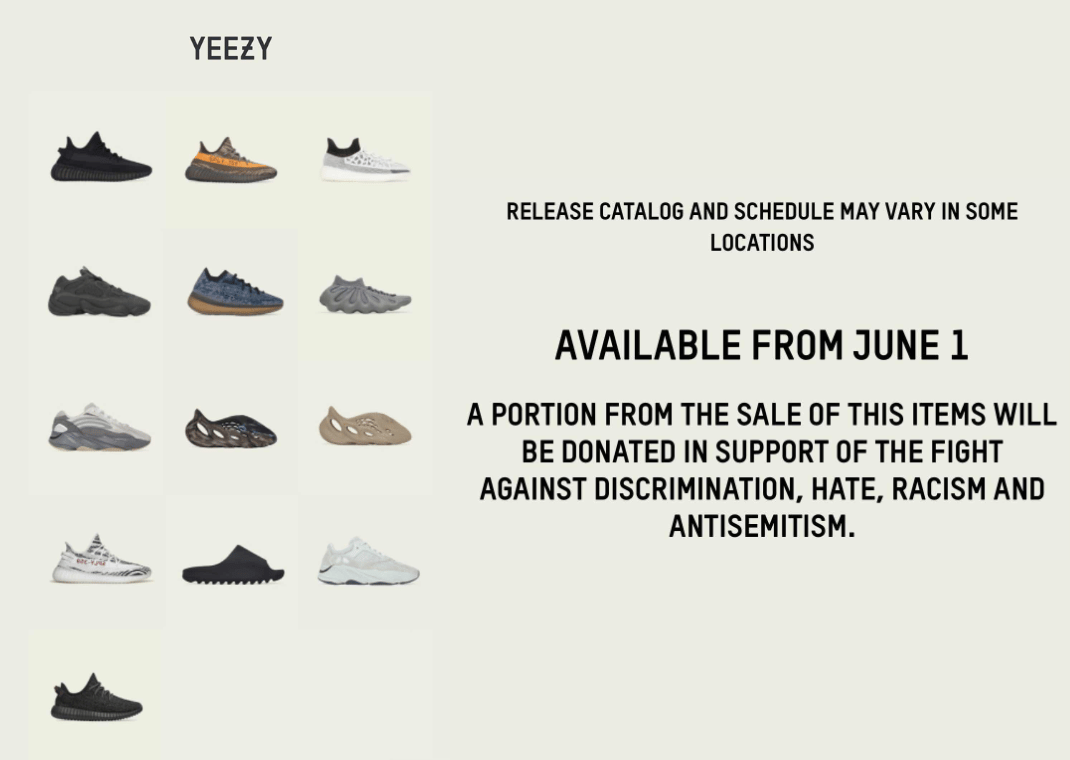 Landing Page From adidas India (Image via