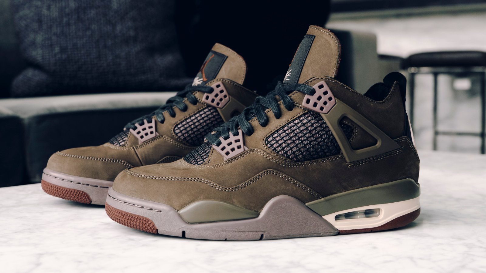 A Ma Maniere's Air Jordan 4 Retro Dark Mocha Drops December 19th