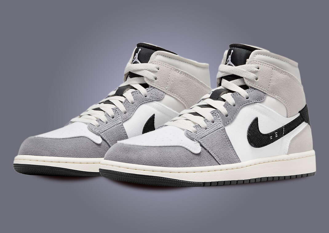 Air Jordan 1 Mid SE Craft Cement Grey