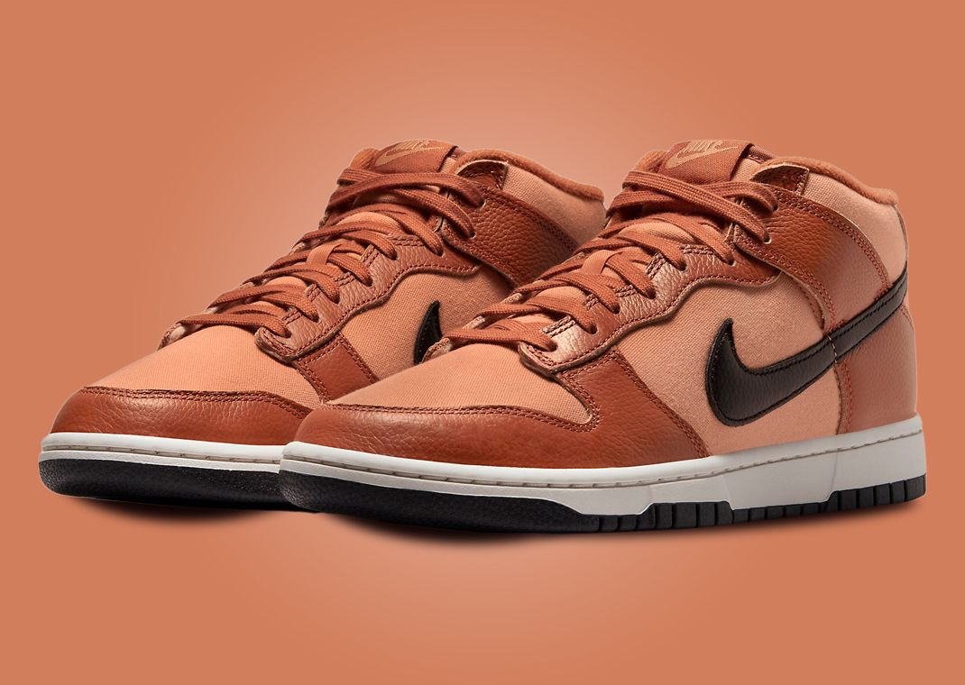 Nike Dunk Mid Amber Brown