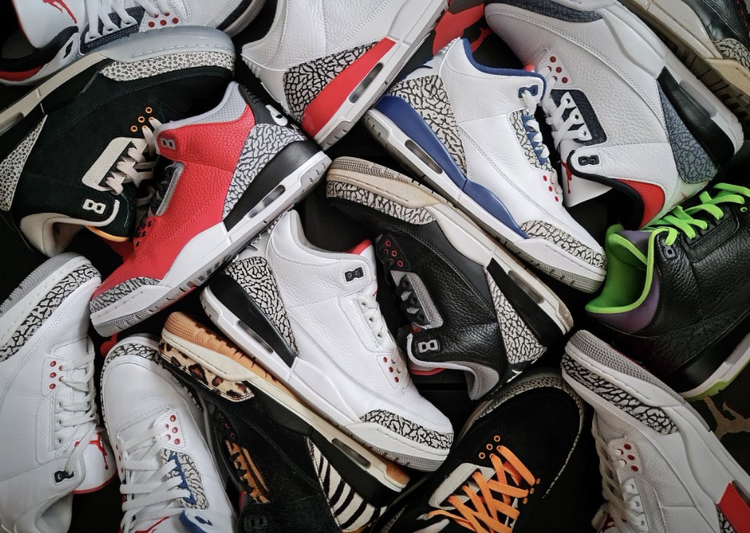 Air Jordan 3 colorways