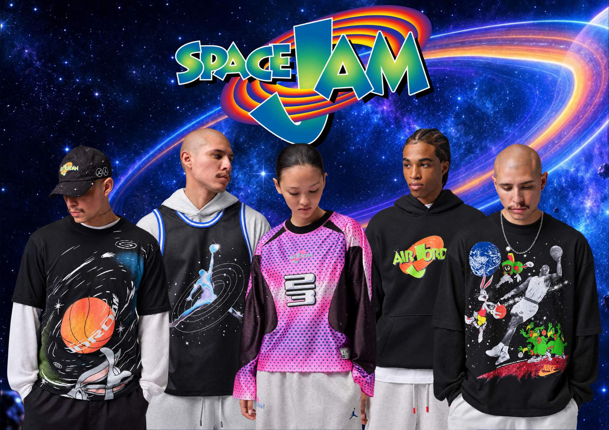 Jordan Space Jam Apparel