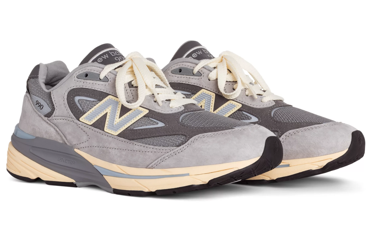We’ve Finally Got Detailed Images of the New Balance 990v7 in Classic Grey