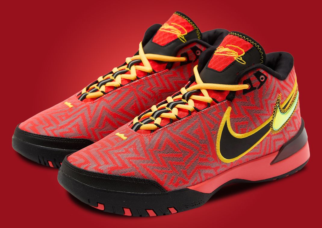 Nike LeBron NXXT Genisus Bright Crimson Sundial