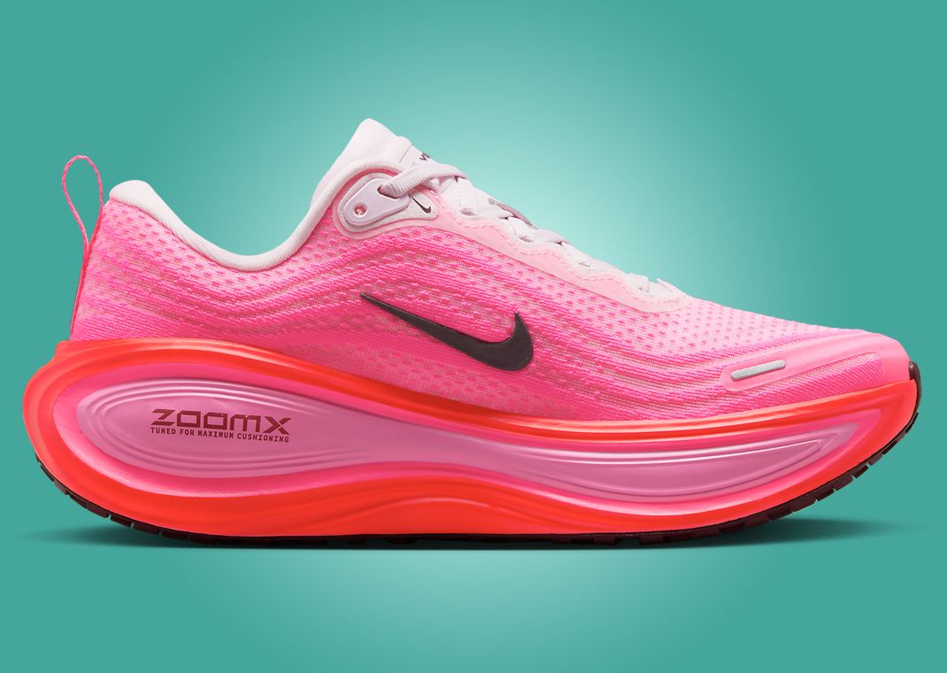 Nike Vomero Plus Hyper Pink Bright Crimson (W) Medial