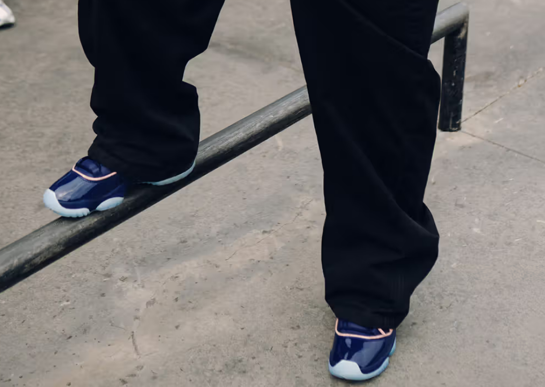 APB x Air Jordan 11 Retro Low Binary Blue
