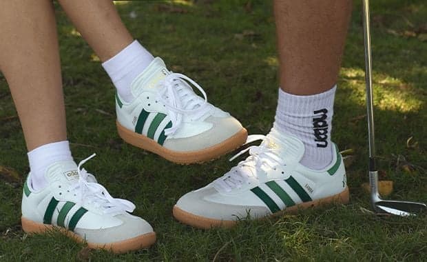 Malbon x adidas Samba Spikeless Golf