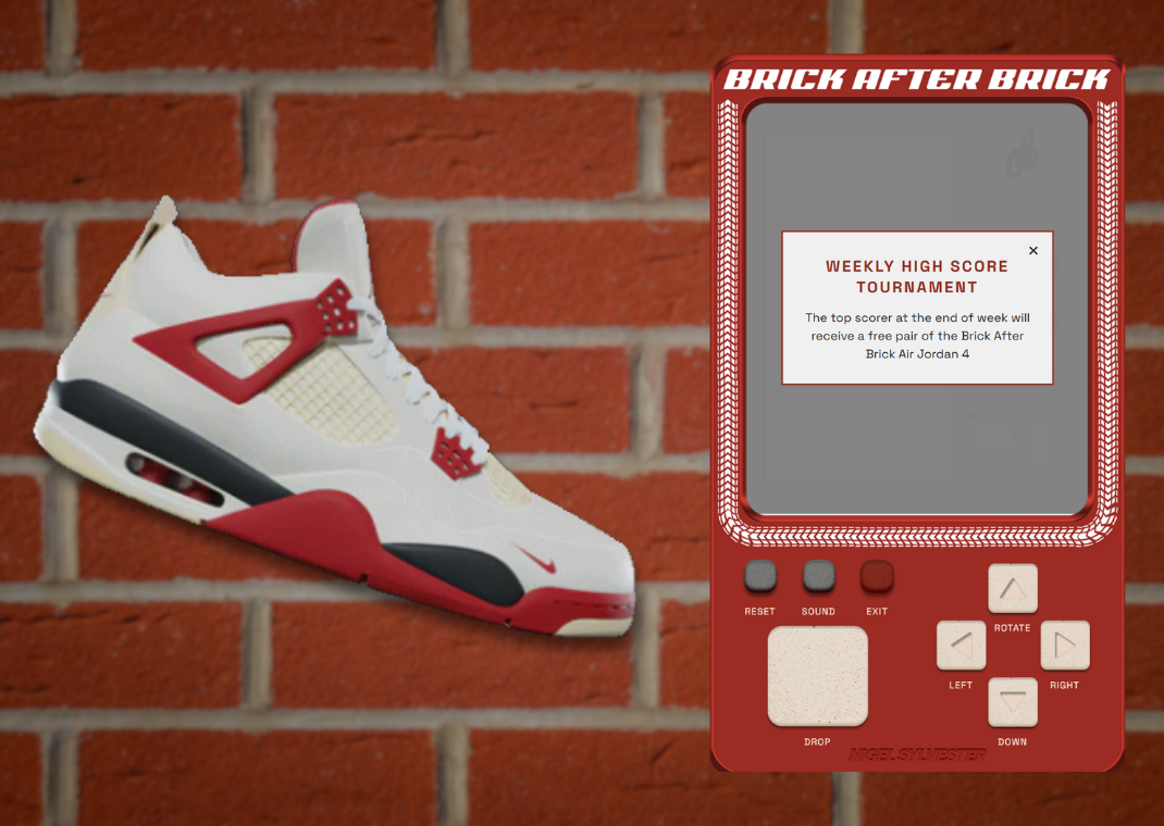 Nigel Sylvester Brick After Brick Tetris Game