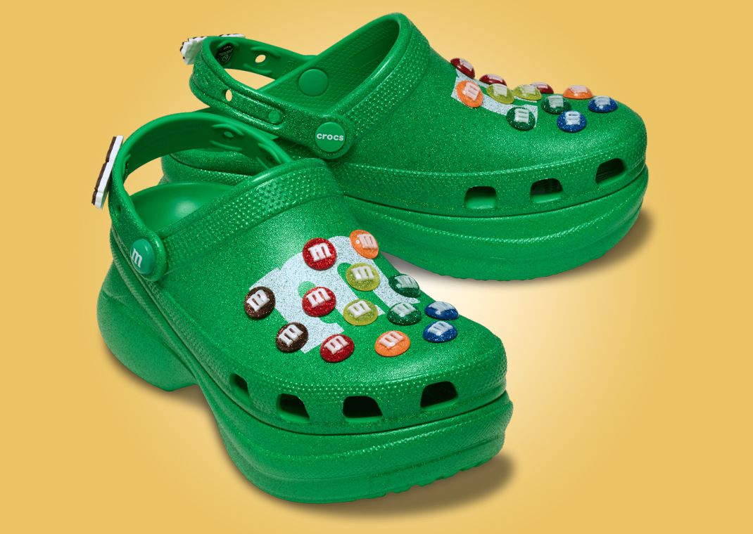 M&M's x Crocs Bae Blog - Angle