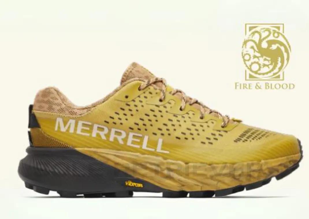 House of the Dragon x Merrell Agility Peak 5 House Targaryen