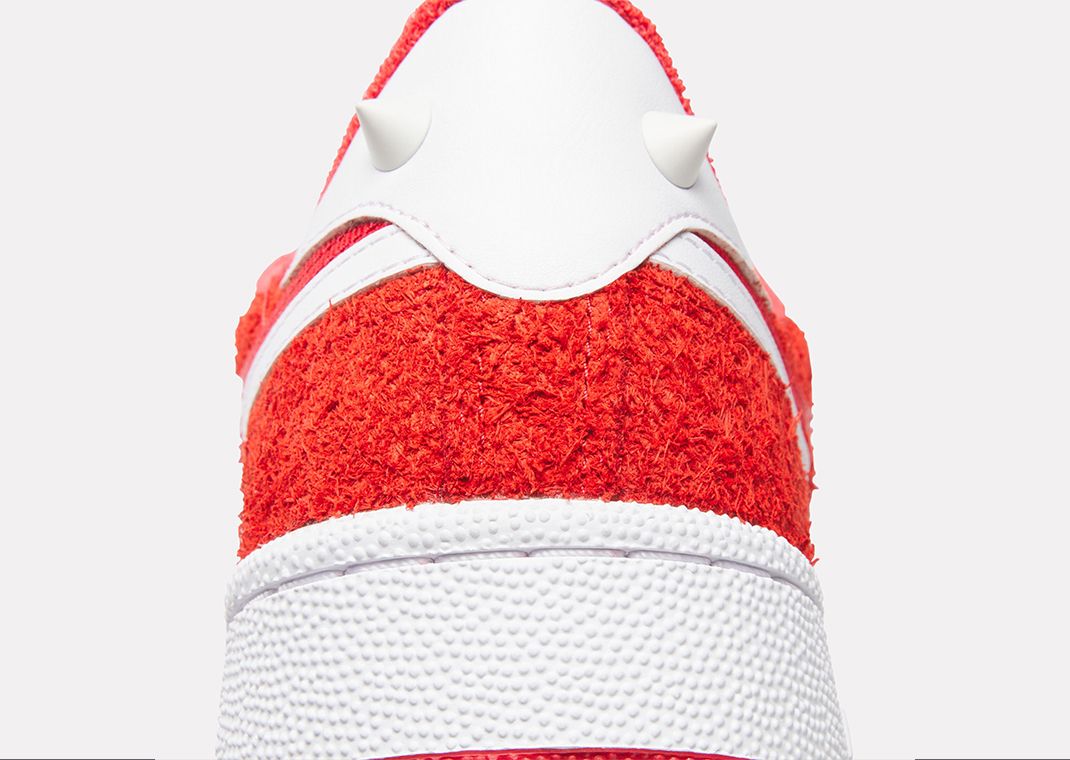 Sonic the Hedgehog 3 x Reebok Club C Revenge Knuckles Heel Detail