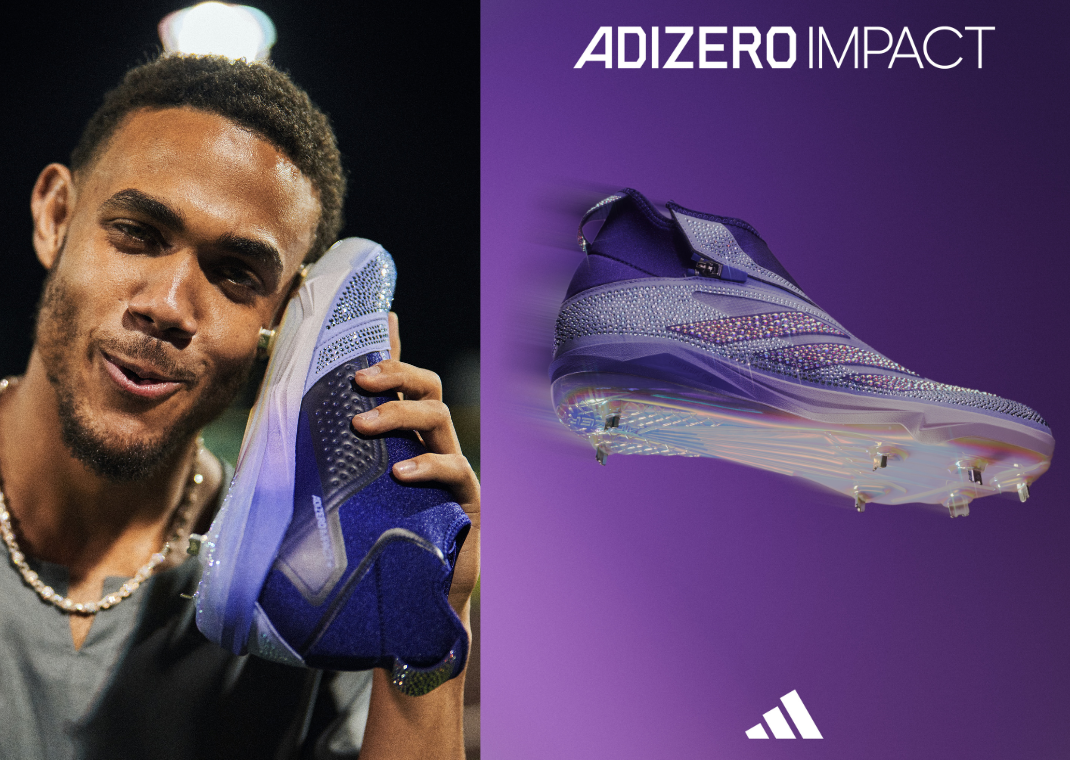 Swarovski x adidas Adizero Impact+ Light Purple