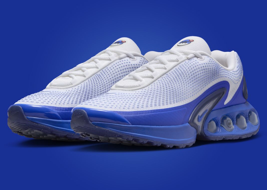 Nike Air Max DN White Racer Blue Angle
