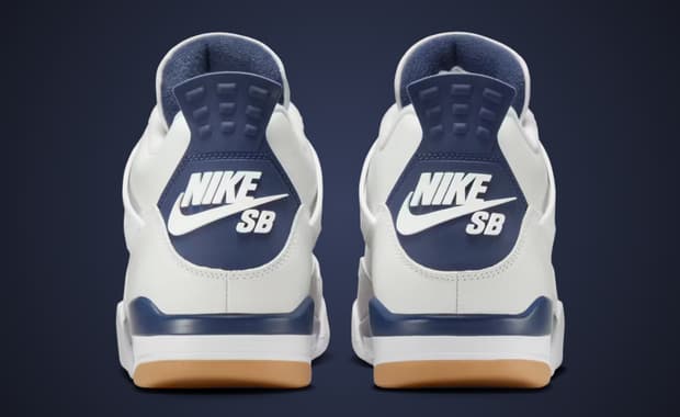 Nike SB x Air Jordan 4 Summit White Navy
