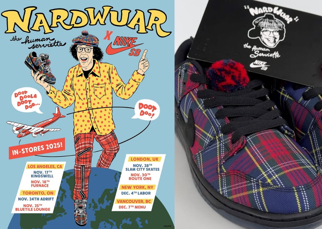 Nardwuar x Nike SB Dunk Low