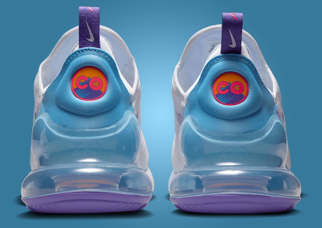 Nike Air Max 270 Colorado Rockies Heel
