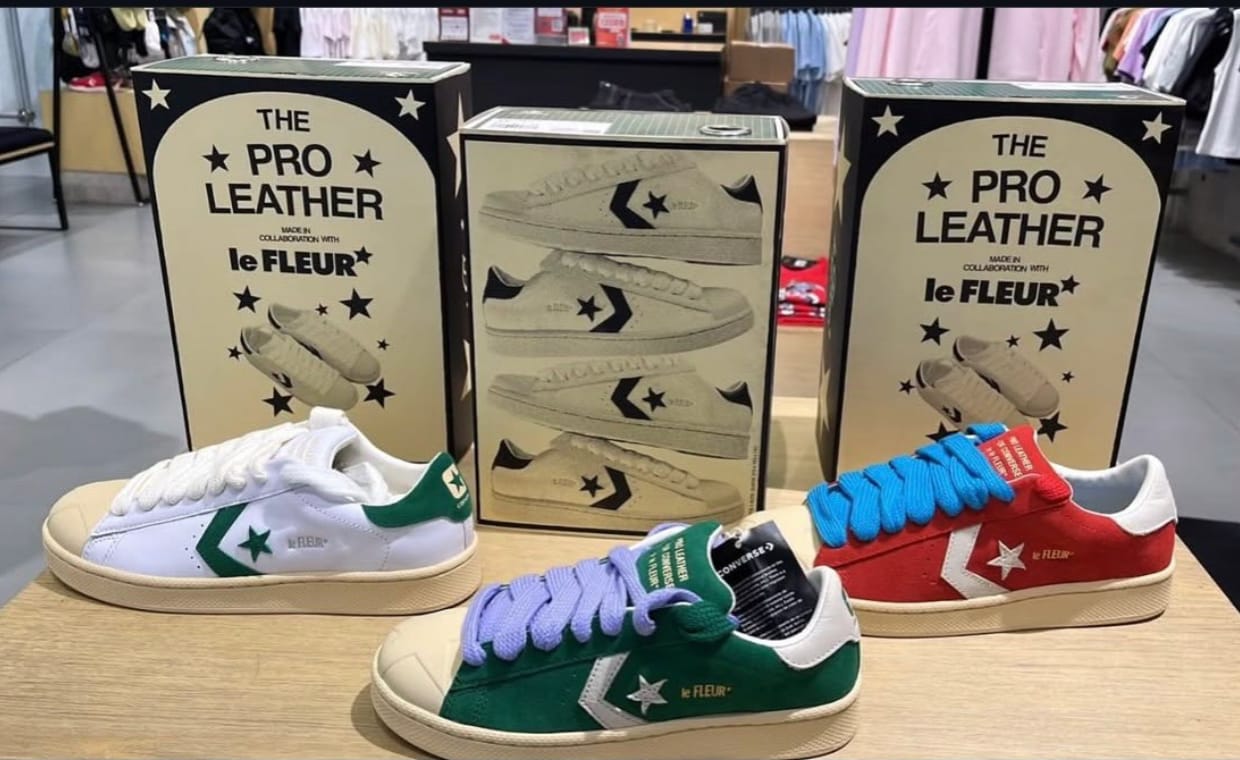 Tyler, the Creator’s Latest le FLEUR* Converse Collab Takes on the Pro Leather in Bright Colors