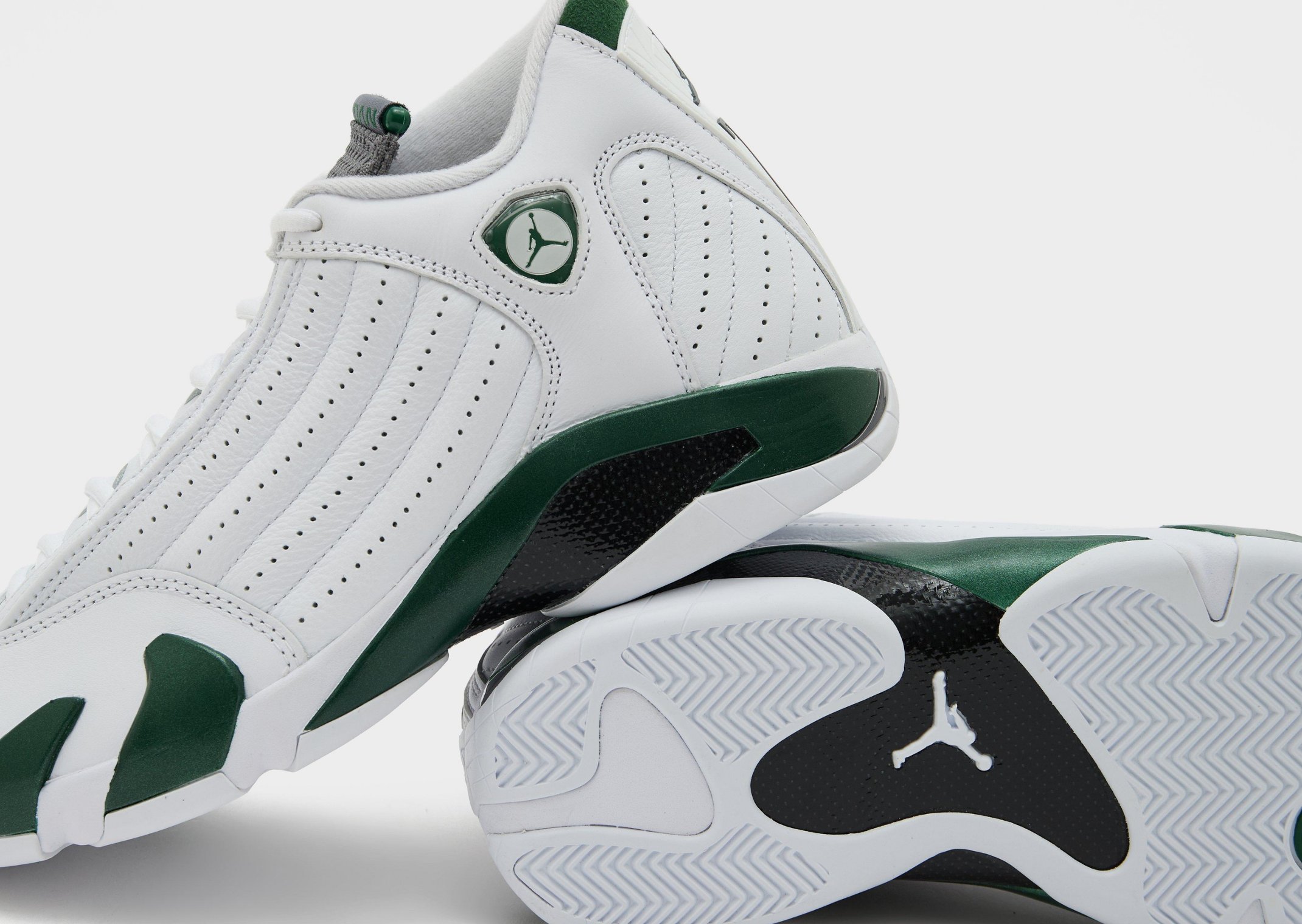 Air Jordan 14 Retro Forest Green - Angle