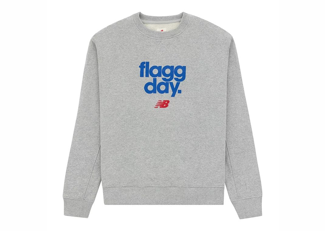 Cooper Flagg New Balance Made in USA Flagg Day Sweatshirt Grey