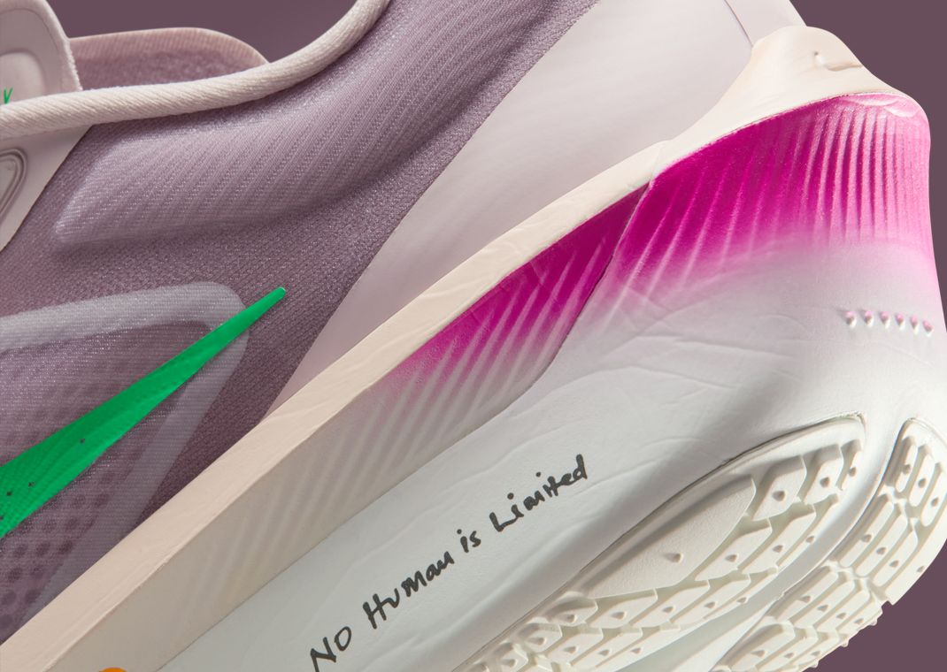 Eliud Kipchoge x Nike Zoom Fly 6 No Human is Limited - Heel