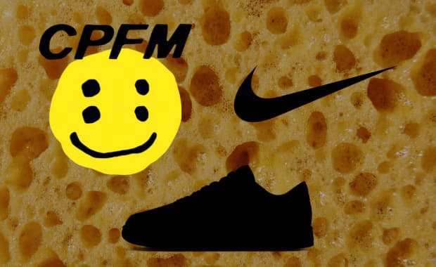 CPFM x Nike Swamp Sponge Dunk Teaser