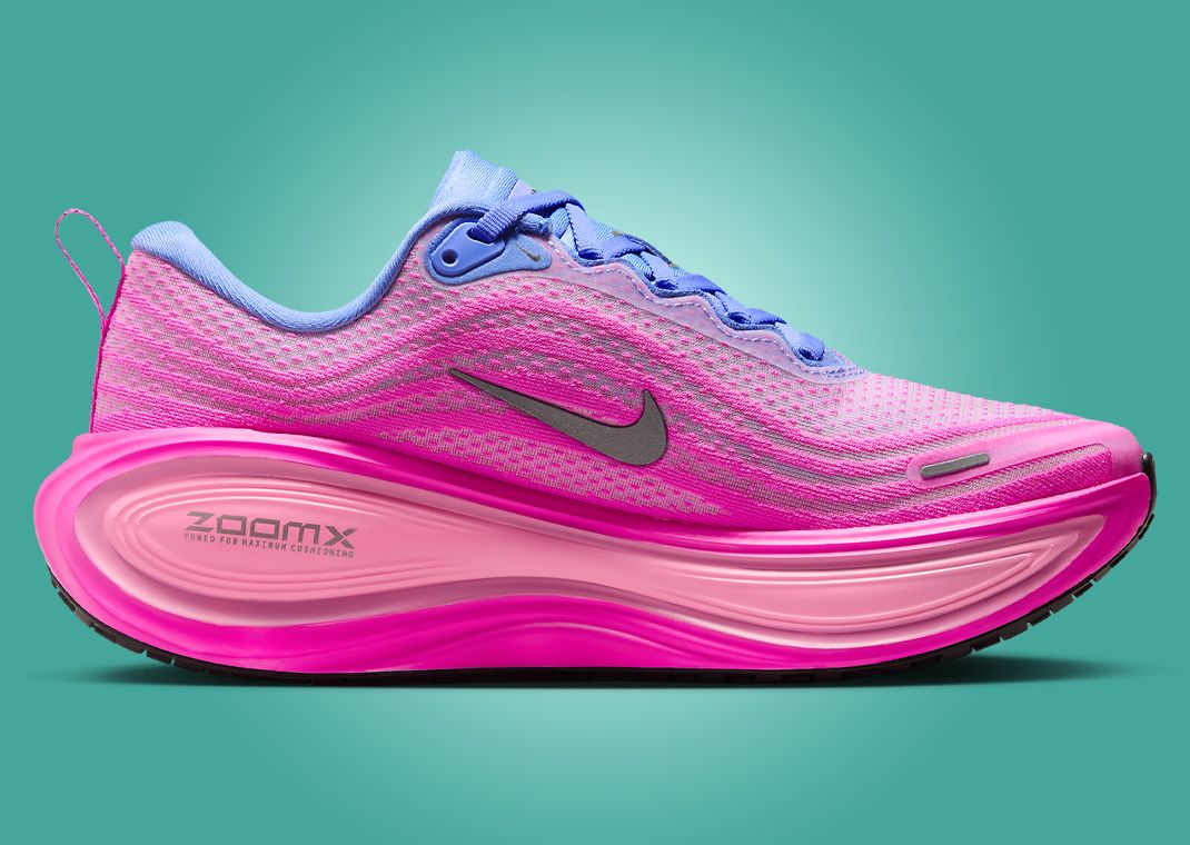 Nike Vomero Plus Royal Pulse Fire Pink (W) Medial