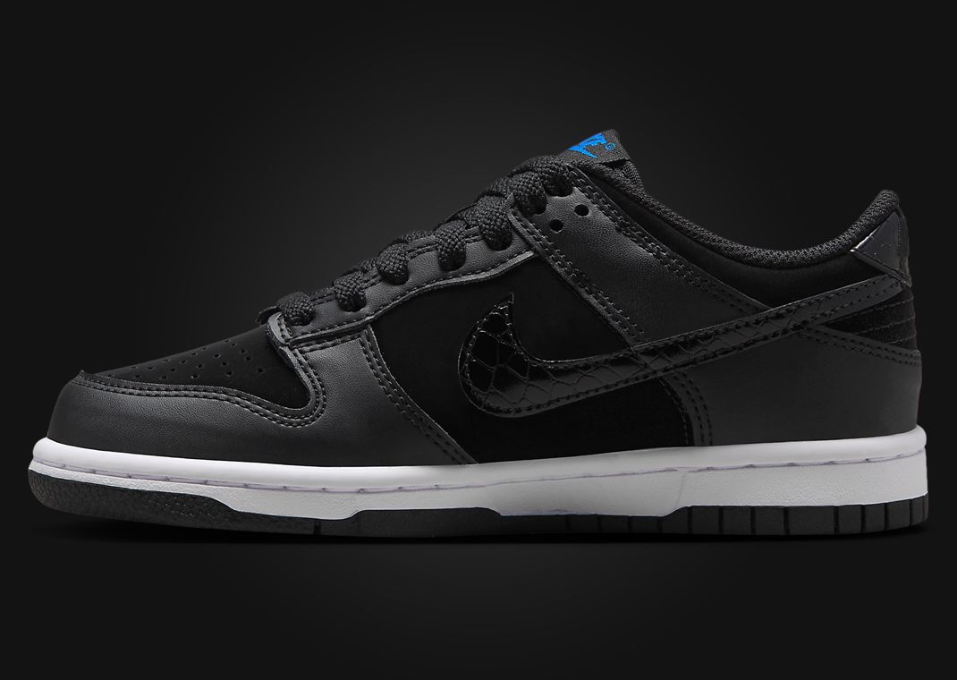 Nike Dunk Low SE Back To School Black (GS) Medial Right