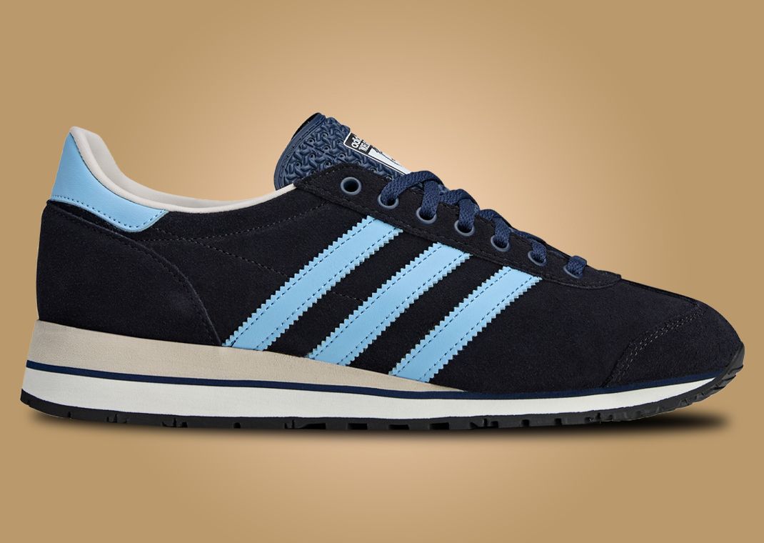 Noel Gallagher x adidas Marathon SPZL Night Navy Lateral