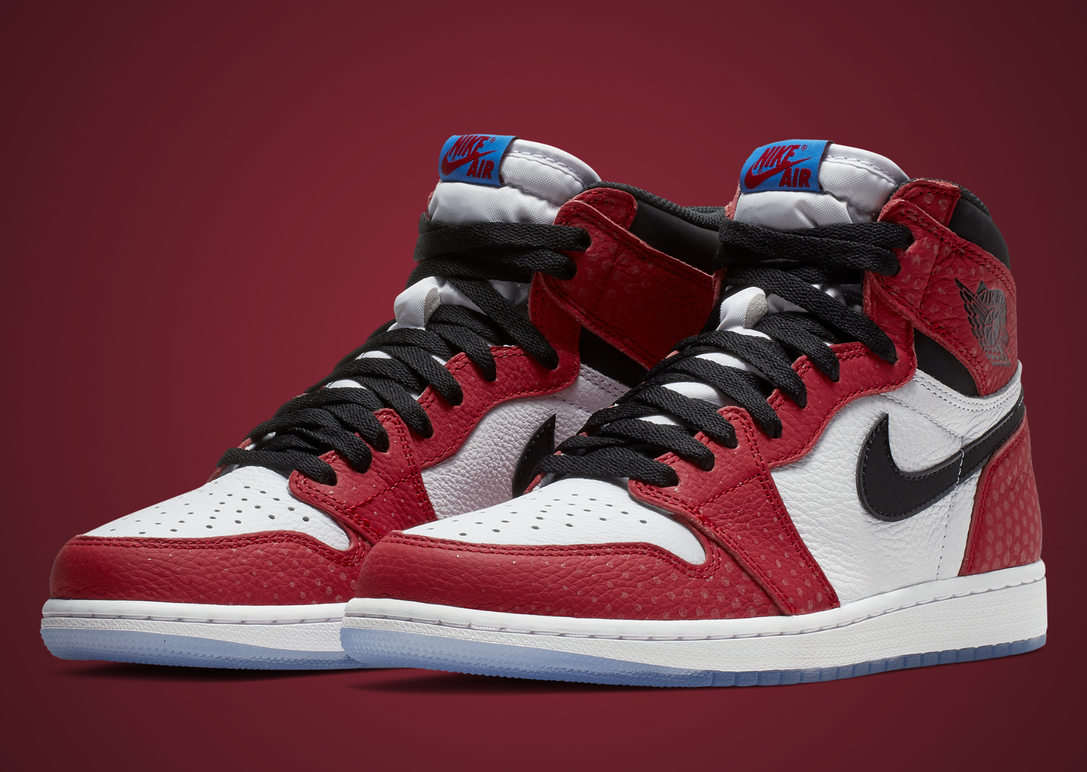 Air Jordan 1 Retro High OG Origin Story, the pair released alongside Spider-Man: Into the Spider-Verse