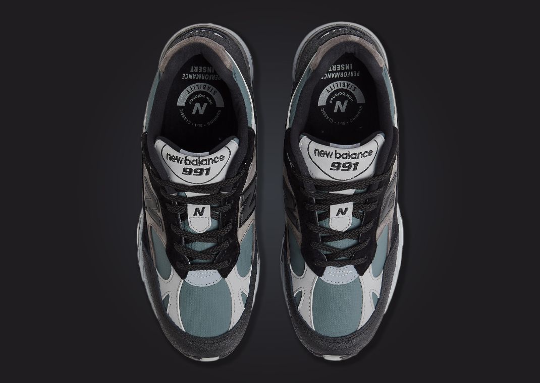 The New Balance 991 Made in UK Urban Winter Black Releases