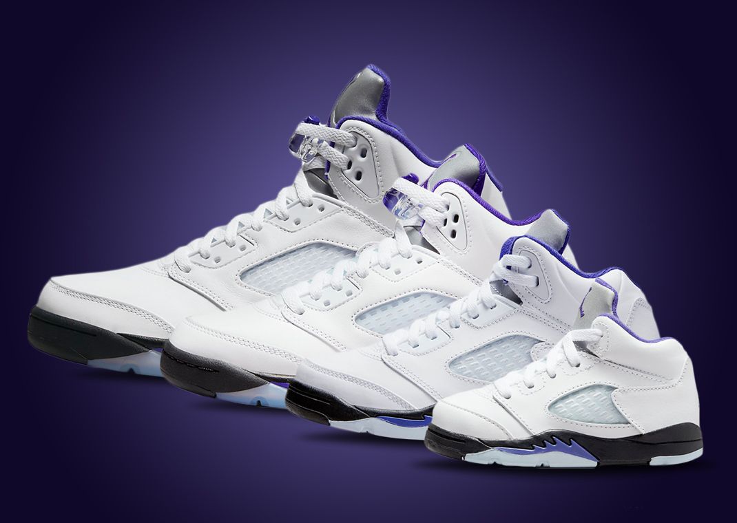 Air Jordan 5 Retro Concord (full-family sizing)